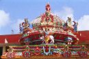 Detail of Chettiar's Hindu Temple, Tank Road, Singapore